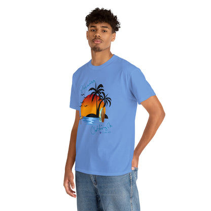 Pleyades Beach Unisex Heavy Cotton Tee