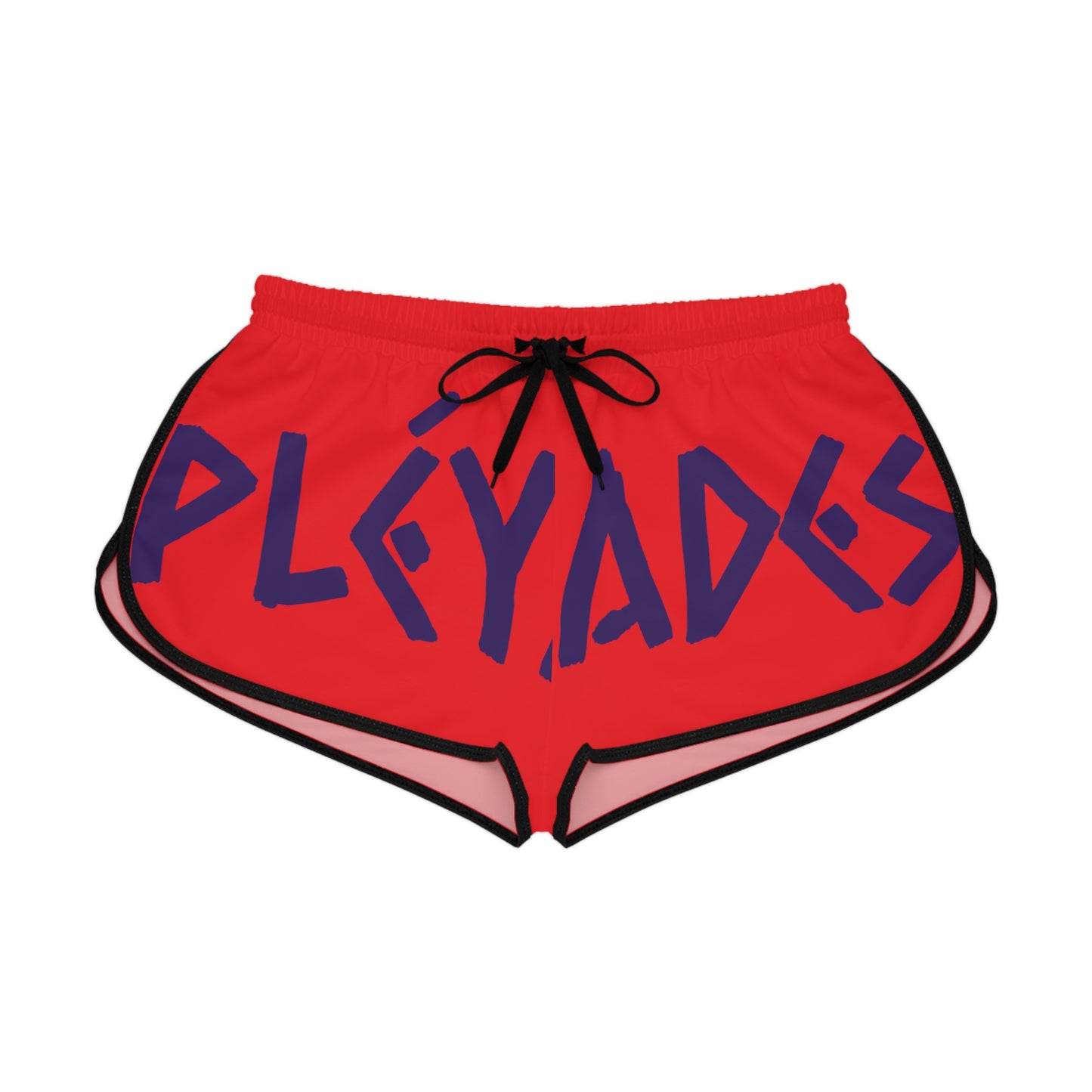 Red Pléyades Women's Relaxed Shorts