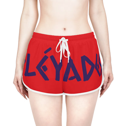 Red Pléyades Women's Relaxed Shorts