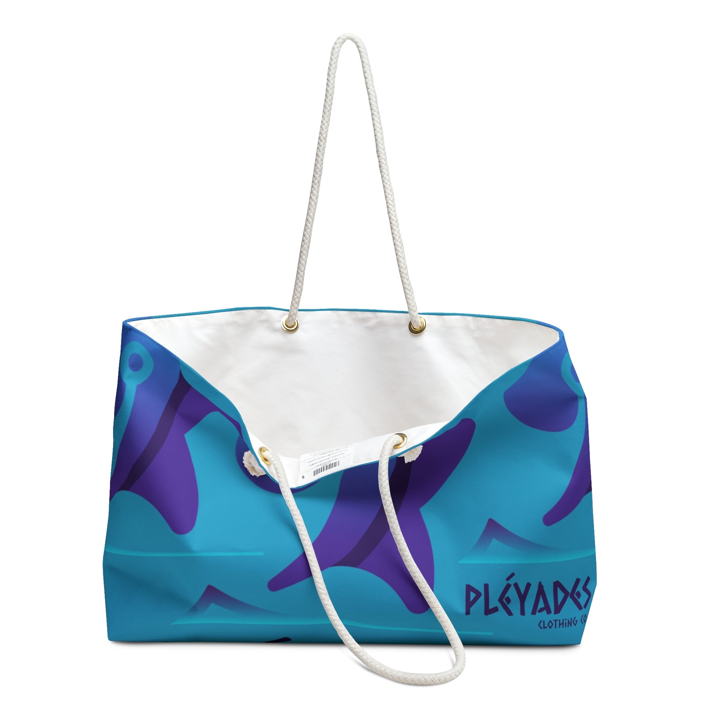 Turquoise Pléyades Weekender Bag