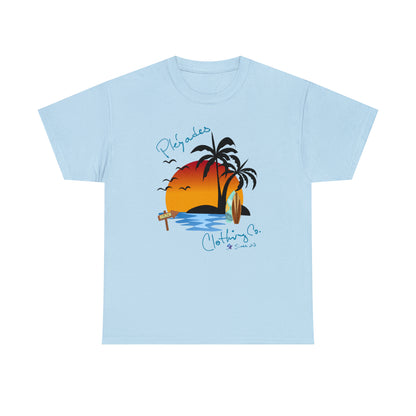 Pleyades Beach Unisex Heavy Cotton Tee