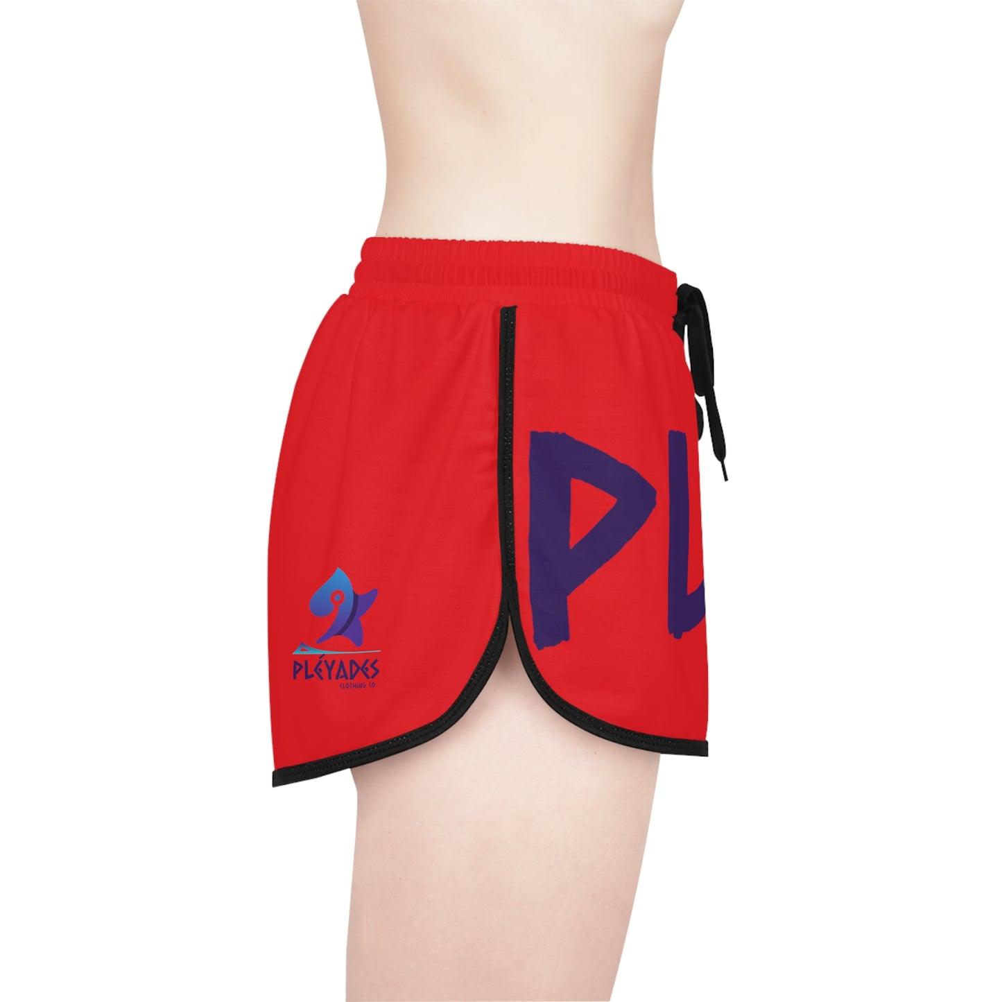 Red Pléyades Women's Relaxed Shorts