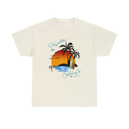 Pleyades Beach Unisex Heavy Cotton Tee