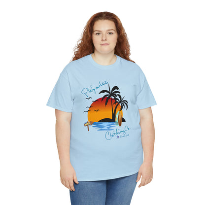 Pleyades Beach Unisex Heavy Cotton Tee