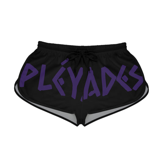 Black Pléyades Women's Relaxed Shorts