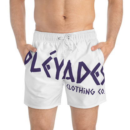 White Pléyades Swim Trunks