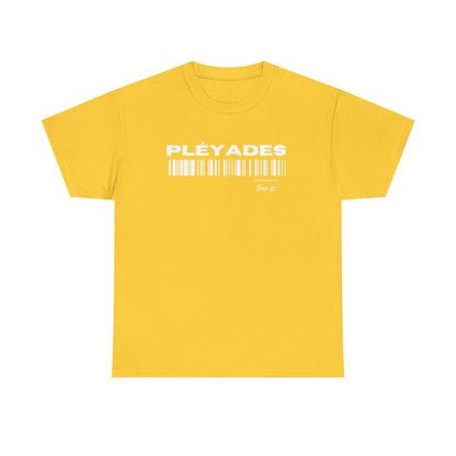 Pleyades Barcode Unisex Heavy Cotton Tee