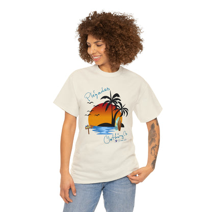 Pleyades Beach Unisex Heavy Cotton Tee