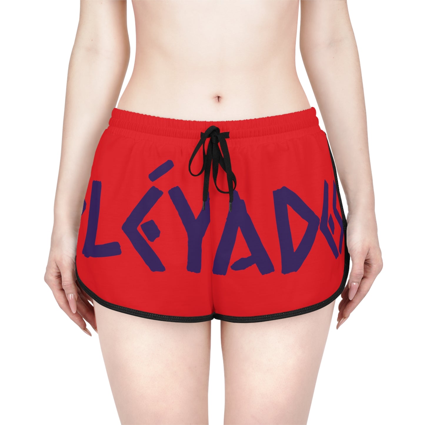 Red Pléyades Women's Relaxed Shorts
