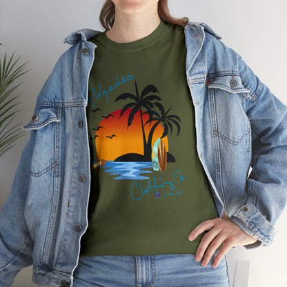 Pleyades Beach Unisex Heavy Cotton Tee