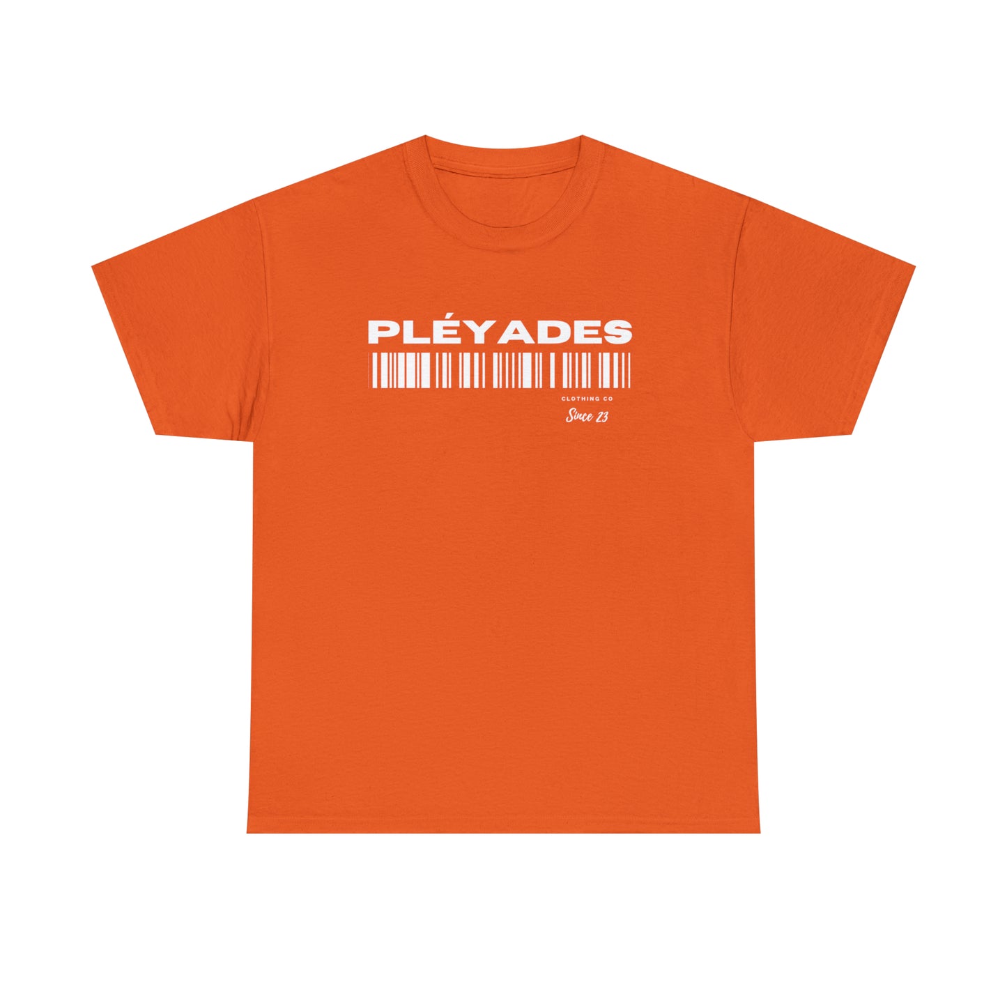 Pleyades Barcode Unisex Heavy Cotton Tee