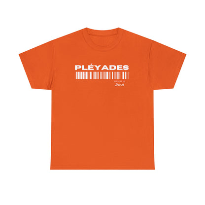 Pleyades Barcode Unisex Heavy Cotton Tee