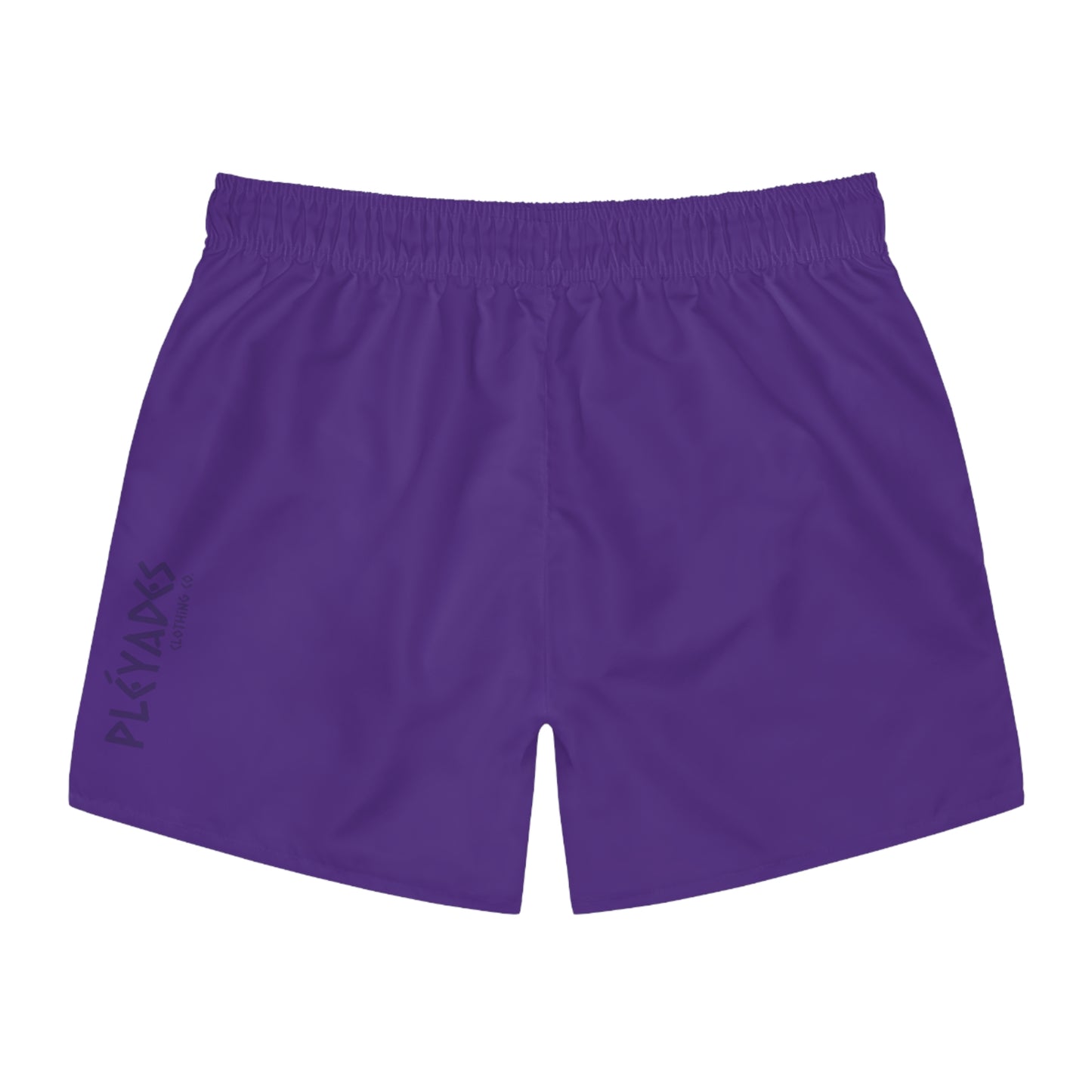 Pleyades Purple Small front logo Swim Trunks