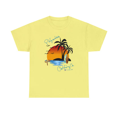 Pleyades Beach Unisex Heavy Cotton Tee