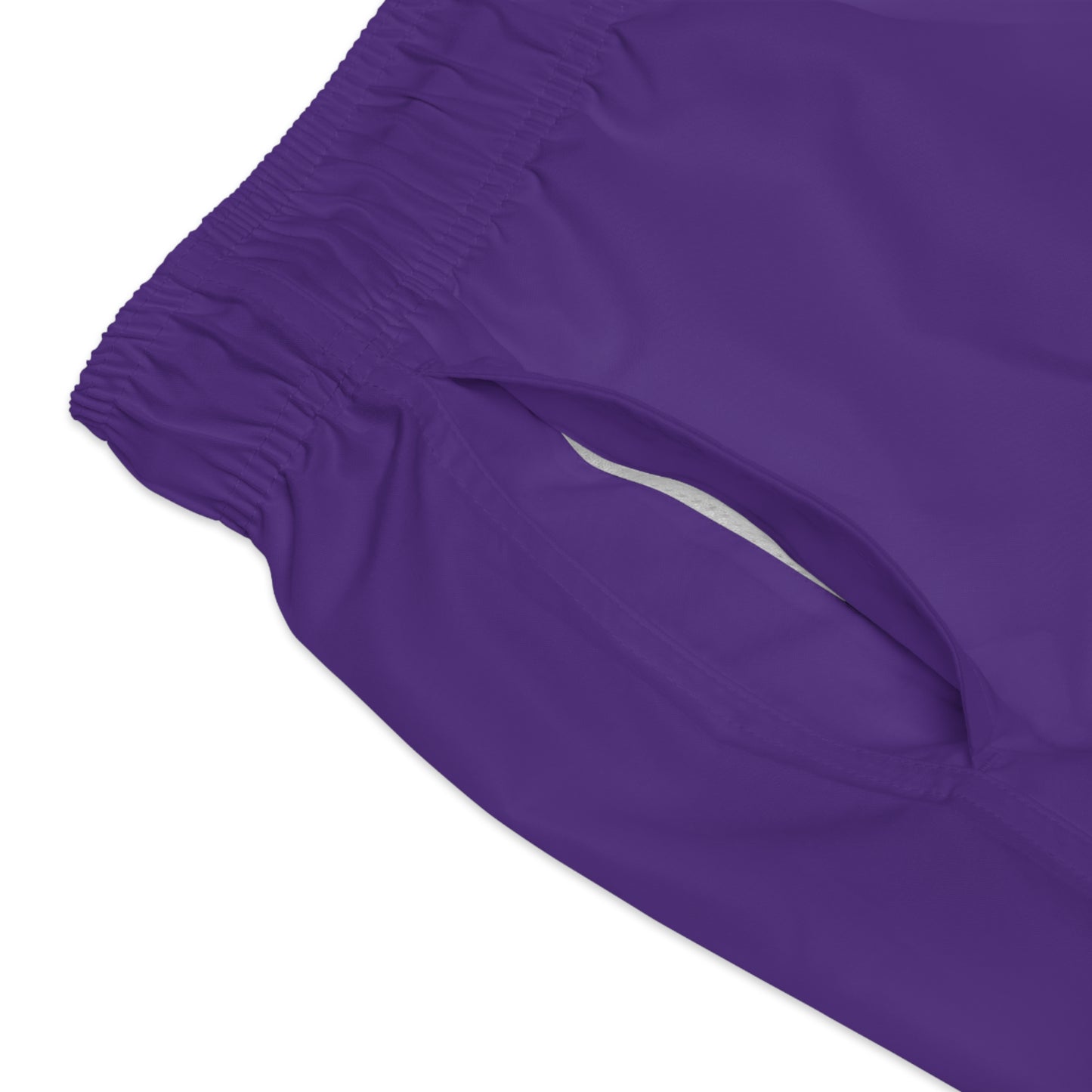 Pleyades Purple Small front logo Swim Trunks