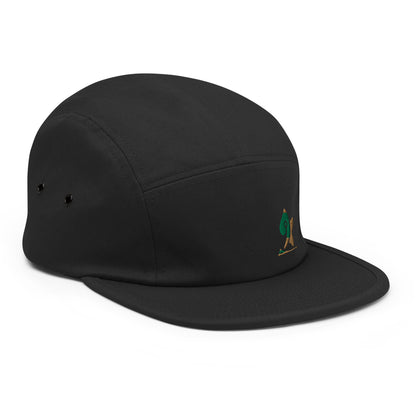 Pleyades gre/brw logo Five Panel Cap