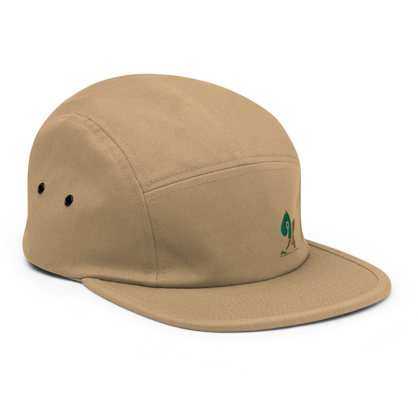 Pleyades gre/brw logo Five Panel Cap