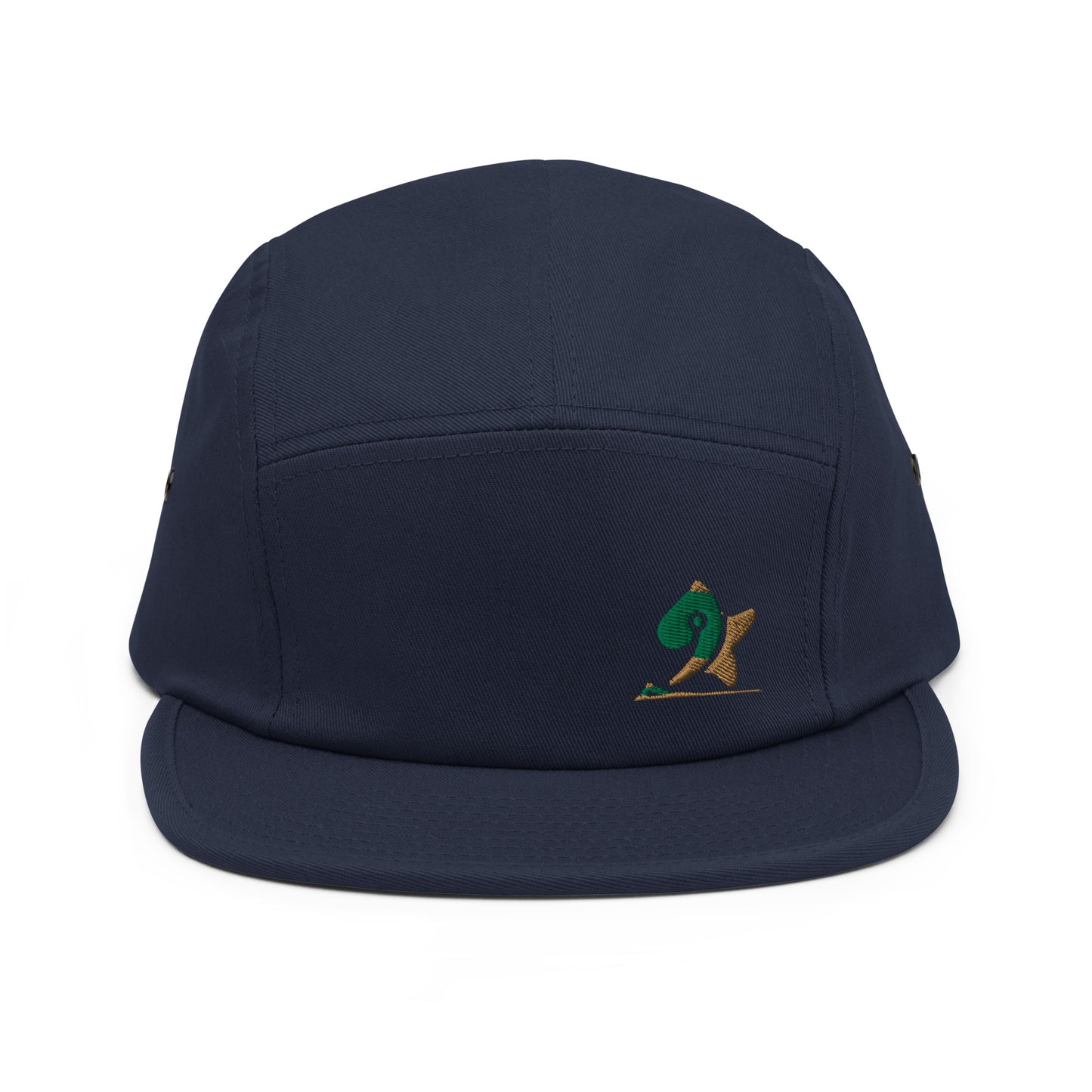 Pleyades gre/brw logo Five Panel Cap