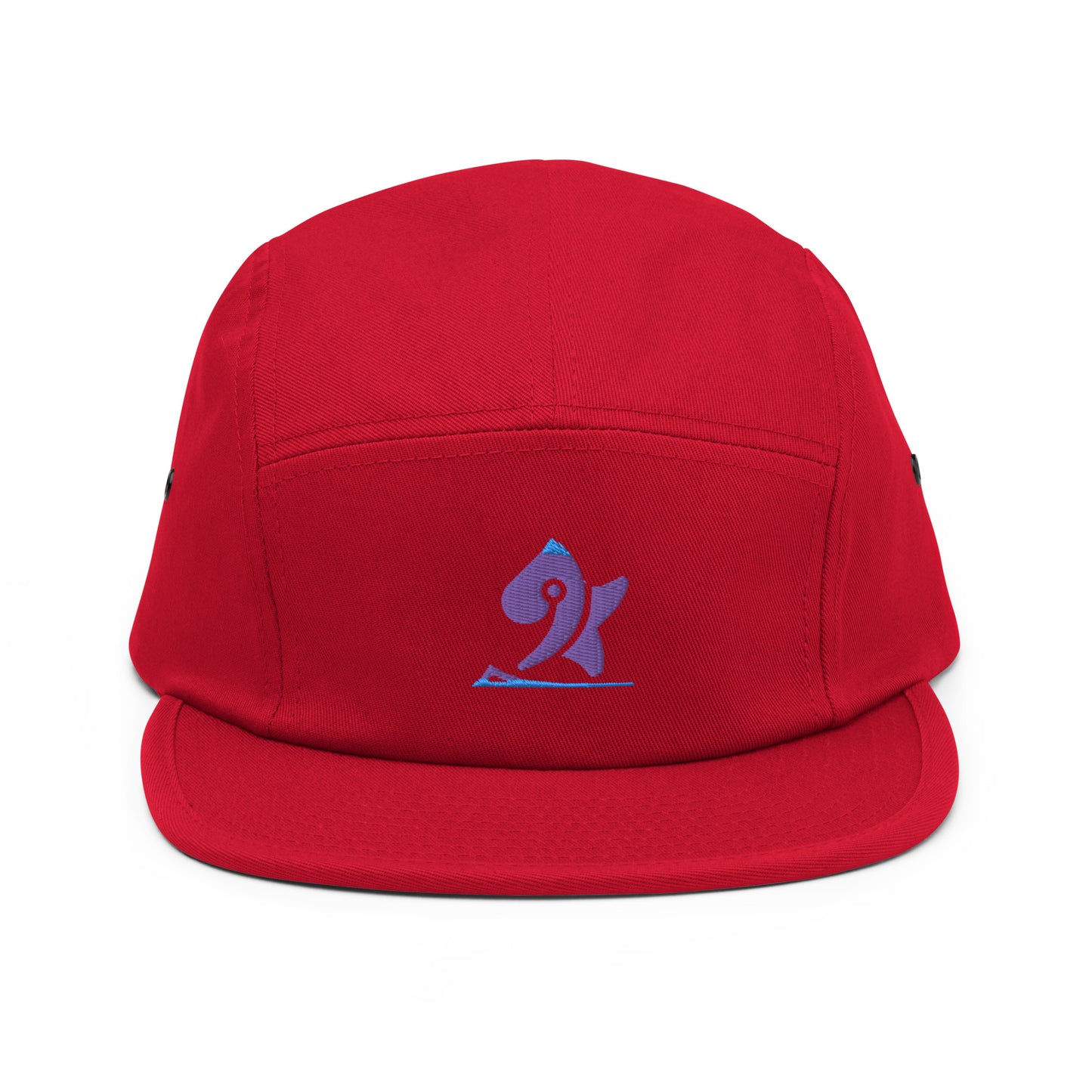 Pleyades purp logo Five Panel Cap