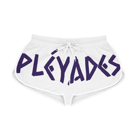 White Pléyades Women's Relaxed Shorts