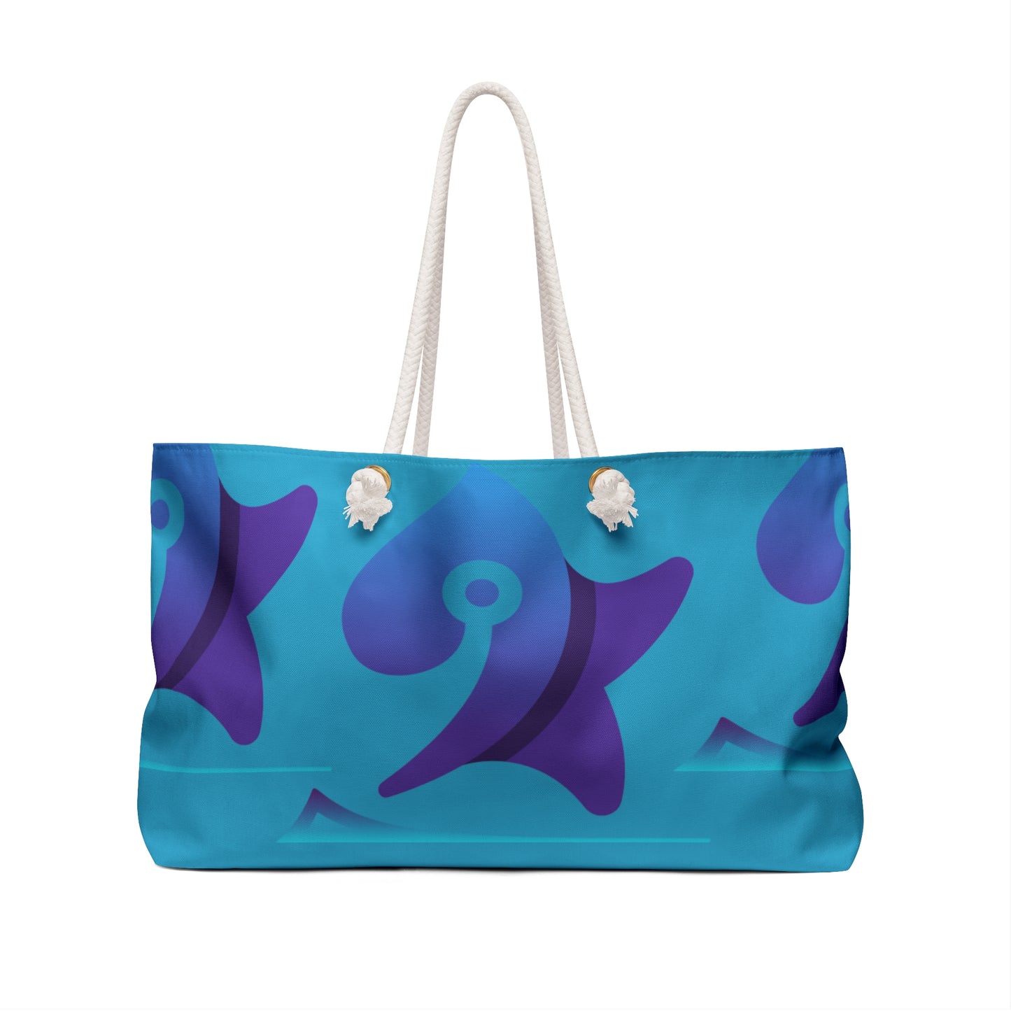 Turquoise Pléyades Weekender Bag