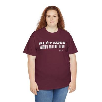 Pleyades Barcode Unisex Heavy Cotton Tee