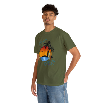 Pleyades Beach Unisex Heavy Cotton Tee