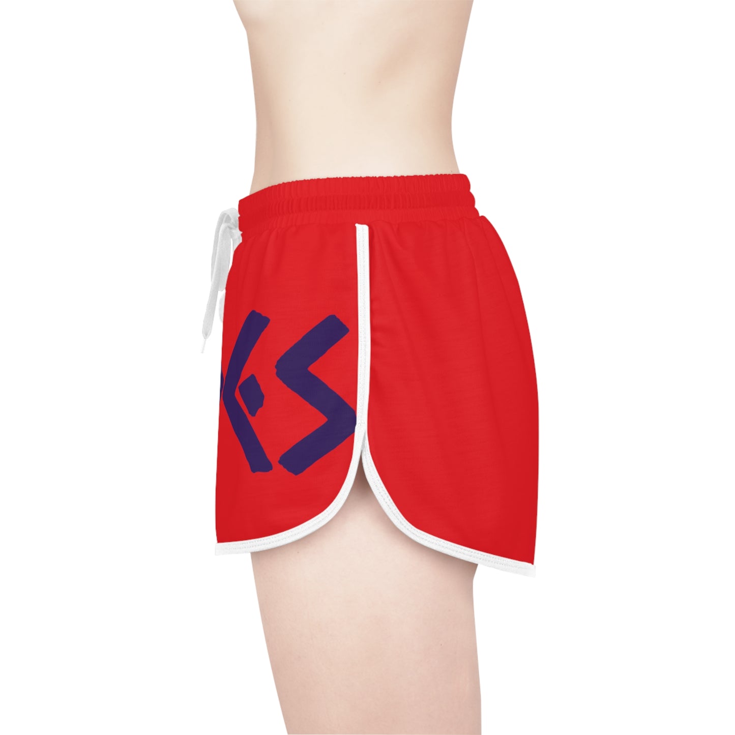 Red Pléyades Women's Relaxed Shorts