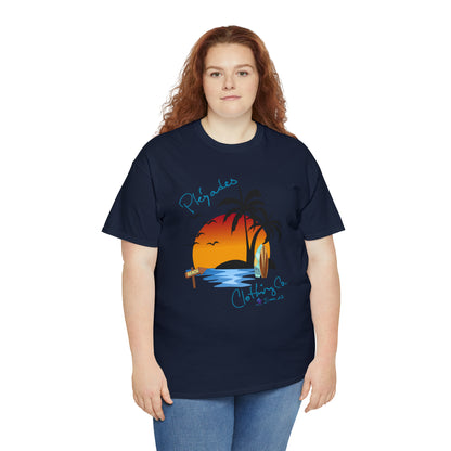 Pleyades Beach Unisex Heavy Cotton Tee