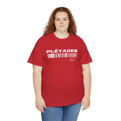 Pleyades Barcode Unisex Heavy Cotton Tee