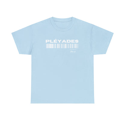 Pleyades Barcode Unisex Heavy Cotton Tee