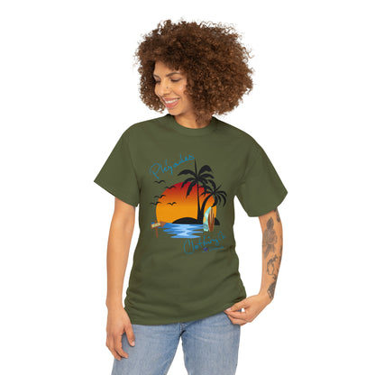 Pleyades Beach Unisex Heavy Cotton Tee