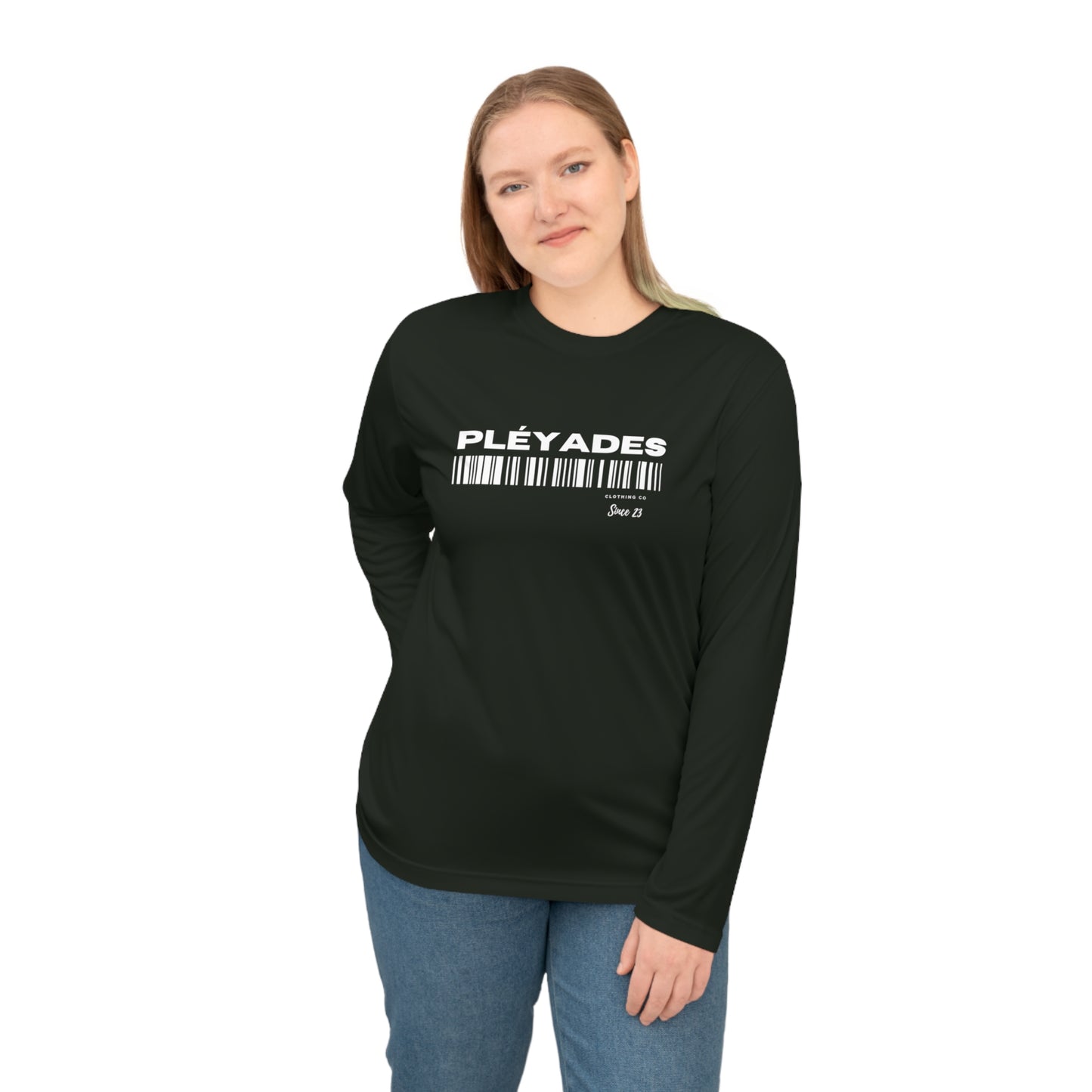 Pleyades Barcode Unisex UV Pro Long Sleeve Shirt