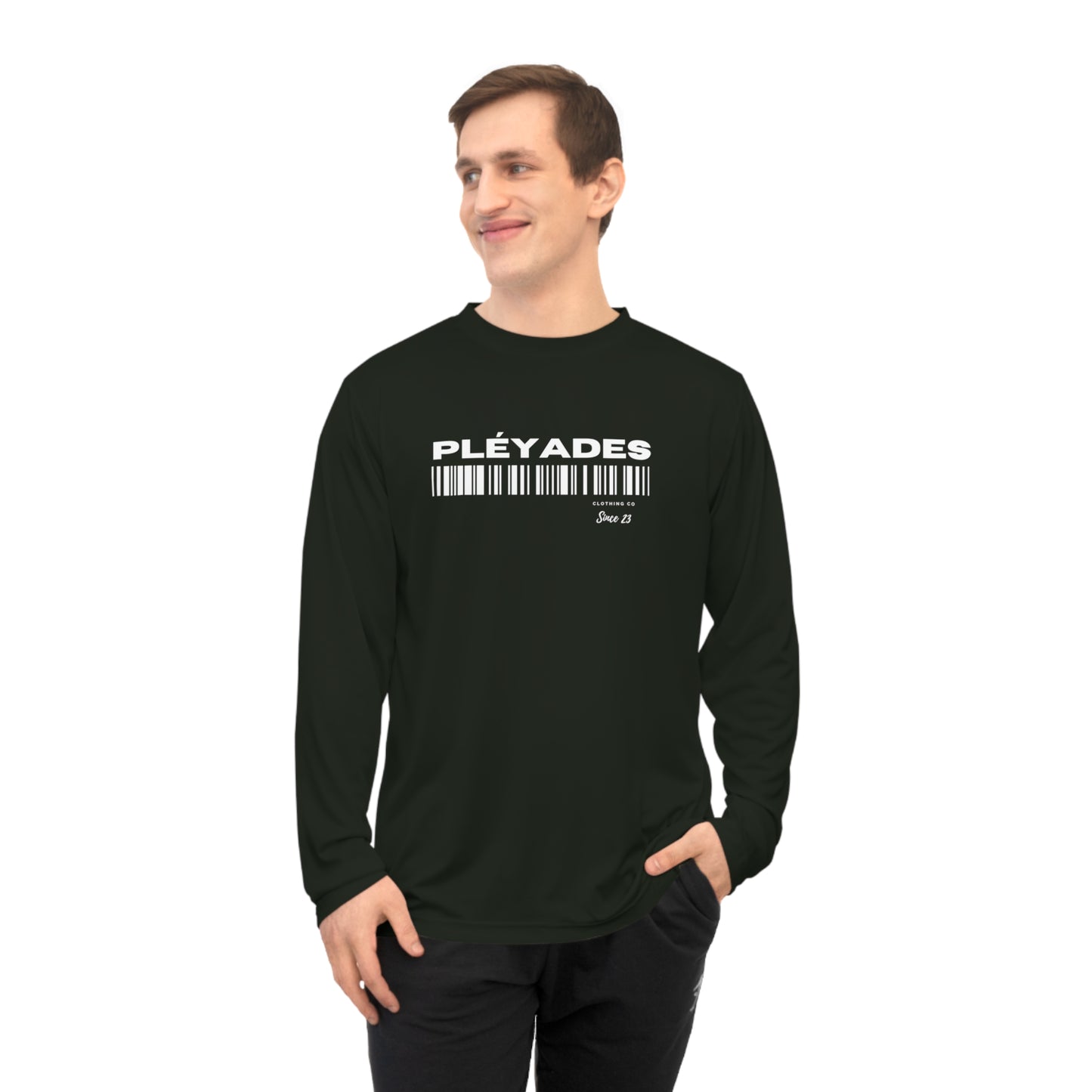 Pleyades Barcode Unisex UV Pro Long Sleeve Shirt