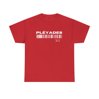 Pleyades Barcode Unisex Heavy Cotton Tee