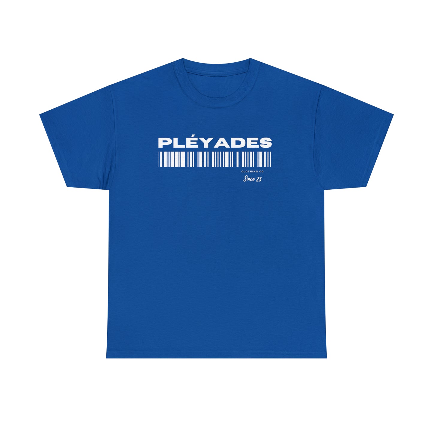 Pleyades Barcode Unisex Heavy Cotton Tee