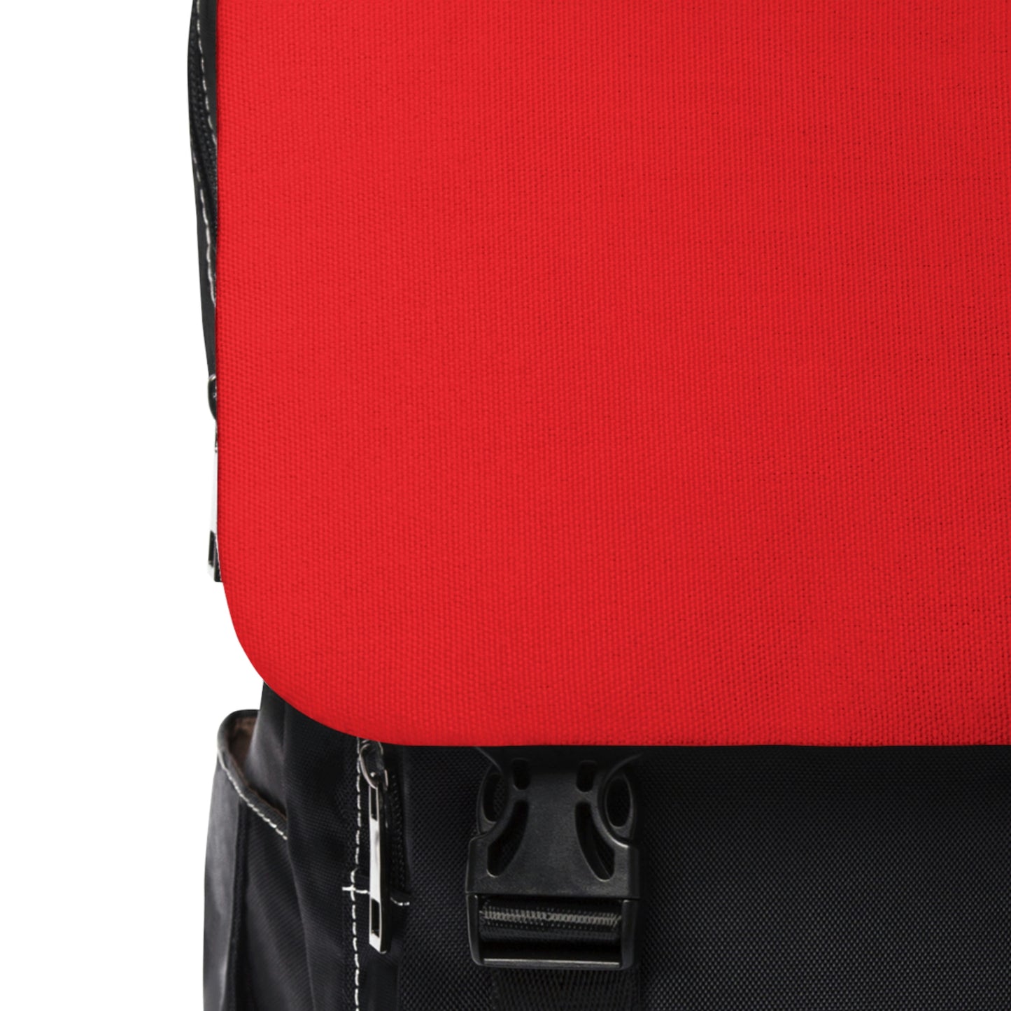 Red/Blk Unisex Casual Shoulder Backpack